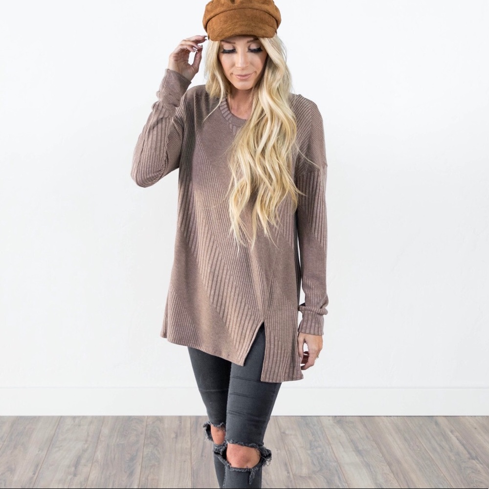 Miranda Knit Top by Shop Stevie